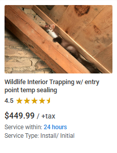 preview box. wildlife trapping same-day